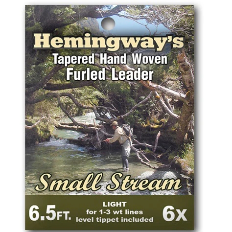 Hemingway's Furled Leader Small Stream 6X